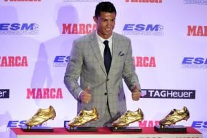 十年前C罗联赛35场48球斩欧洲金靴,皇马队史一共3位欧洲金靴得主