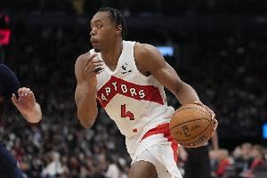  巴恩斯今日28分10板8助5帽 成为队史首位单场25+10+5+5帽球员